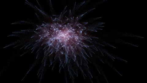 3D rendering cosmic energy strings 스톡 일러스트
