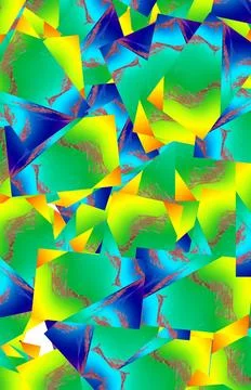 3d rendering creative gradient pattern colorful design futuristic illustratio Stock Illustration