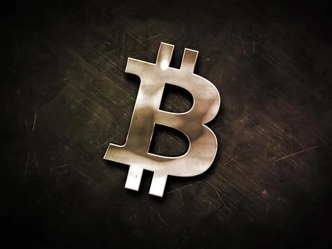 3D rendering cryptocurrency coin on colorful background, cryptocurrency conce Stock Illustration