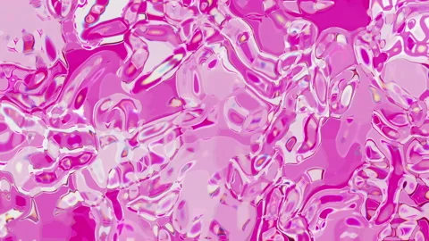 3d rendering of the crystal distortion pink Видео 155512565