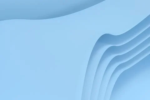 3d rendering curve paper background, tint color background Stock Illustration