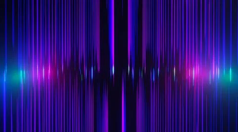 3D Rendering. Cyberspace abstraction. Futuristic Technology Digital Abstracti Stock Illustration
