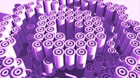 3d rendering cylinder backdrop. Stock Illustration