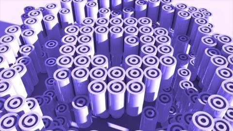 3d rendering cylinder backdrop. Stock Illustration