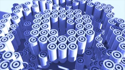 3d rendering cylinder backdrop. Stock Illustration