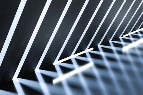 3d rendering, dark creative polygon elements 스톡 일러스트