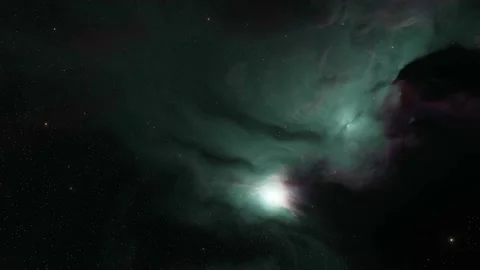 3d rendering deep space Nebula Stock Footage 221484522