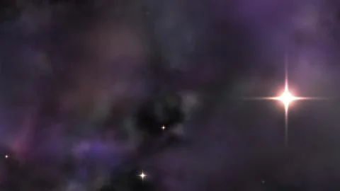 3d rendering of a deep space nebula Stock Illustration