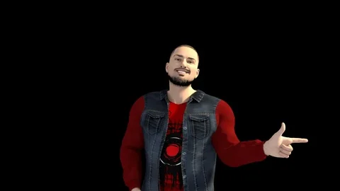 3D rendering of Drake's Meme 库存影片 100129121