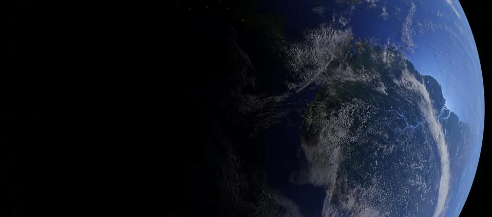 3D Rendering of Earth Stock Illustration