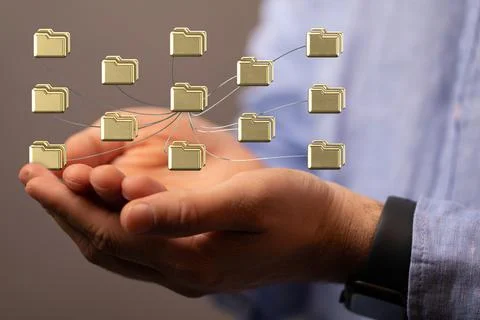 A 3d rendering of an electronic mail connection and network symbol and a male Stockfoto's