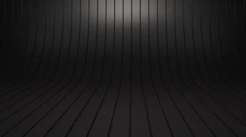 3D rendering empty studio room Show designer Stock Illustration