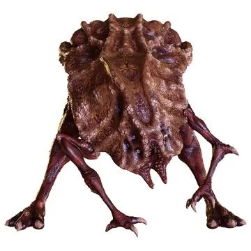 3D Rendering Fantasy Creature on White Stock Illustration