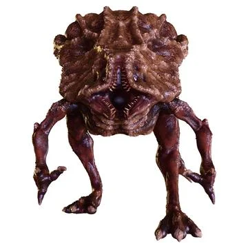 3D Rendering Fantasy Creature on White Stock Illustration
