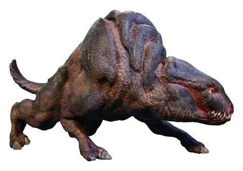 3D Rendering Fantasy Creature on White Stock Illustration