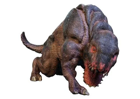 3D Rendering Fantasy Creature on White Stock Illustration