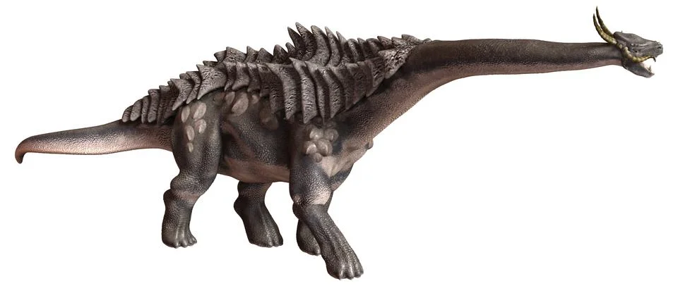 3D rendering Fantasy Creature on White Ilustração Stock