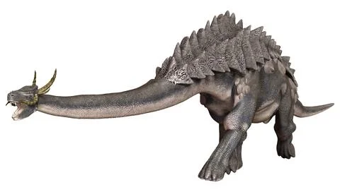 3D rendering Fantasy Creature on White Ilustração Stock