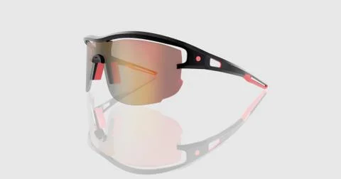 3D Rendering of fashionable eyewear (sunglasses) Stock Illustration