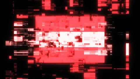 3D rendering flag Austria with screen effects of technological glitches 库存插图
