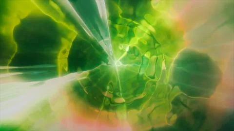 3D rendering the flight to another dimension through a wormhole Stock-Illustration