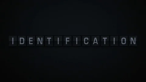 3D Rendering Flipboard Airport Terms - identification Stock Footage 72566492