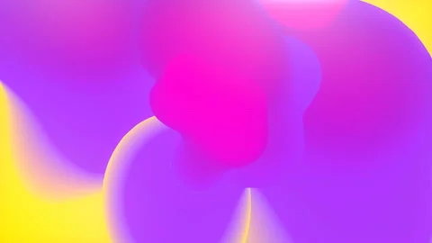 3d rendering fluid wave shapes background. Digital seamless loop animation 4K Stock Footage 153023875