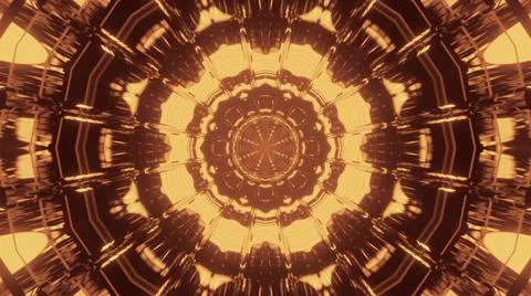 3D rendering of a futuristic fractal pattern background 스톡 일러스트