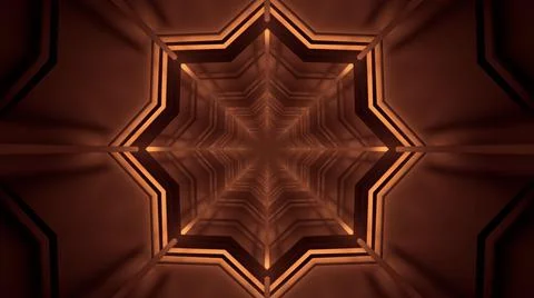 3D rendering of a futuristic fractal pattern background 스톡 일러스트