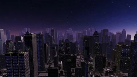 3d rendering of a futuristic virtual reality of an abstract city. Stock Footage 224363382