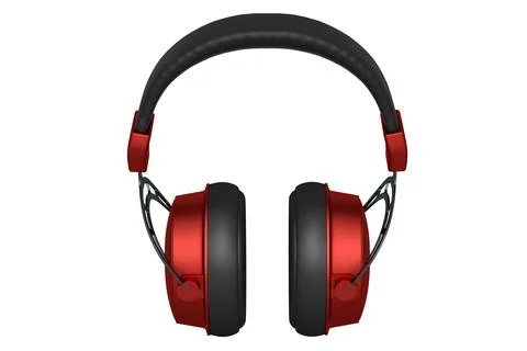 3D rendering of gaming headphones for cloud gaming and streaming Stock Illustration