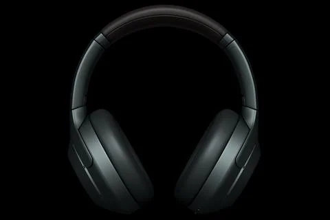 3D rendering of gaming headphones for cloud gaming and streaming Stock Illustration