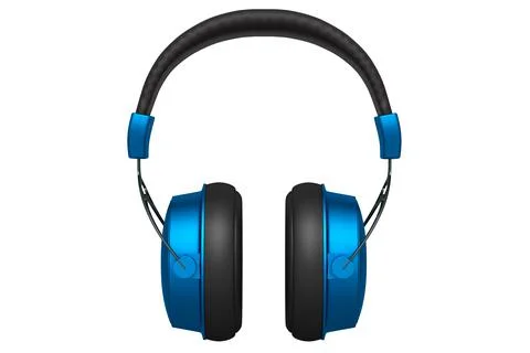 3D rendering of gaming headphones for cloud gaming and streaming Stock Illustration