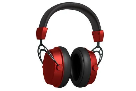 3D rendering of gaming headphones for cloud gaming and streaming Stock Illustration