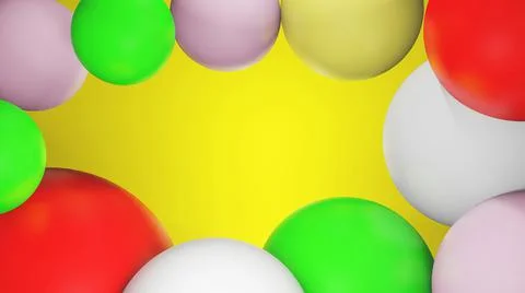 3d rendering geometric Stock Illustration