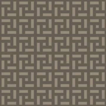 3D rendering of geometric patterns in beige colors background Stock Illustration
