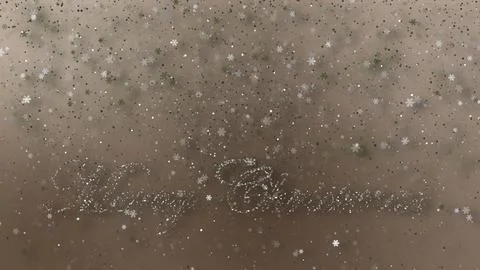 3D rendering of a glowing stylized bright Christmas inscription 스톡 일러스트