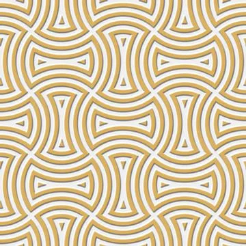 3D rendering gold seamless pattern for ceramic tiles for 3D project. Stock Illustration