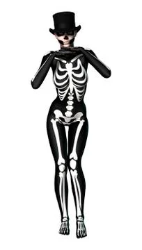 3D Rendering Halloween Party Illustrazione stock