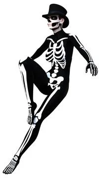 3D Rendering Halloween Party Stock Illustration