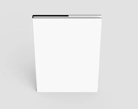 3D rendering hardcover book Illustrazione stock