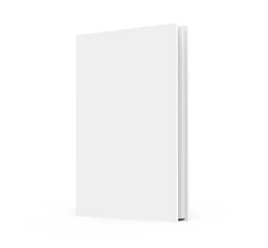 3D rendering hardcover book Stockillustratie