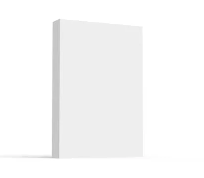 3D rendering hardcover book Illustrazione stock