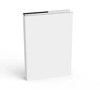 3D rendering hardcover book Stock Illustration