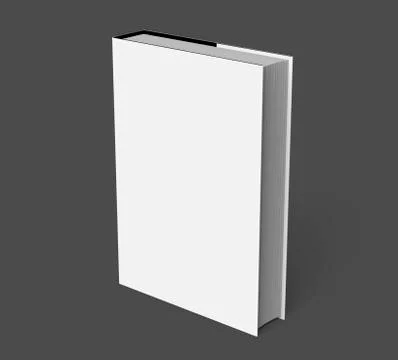 3D rendering hardcover book 스톡 일러스트