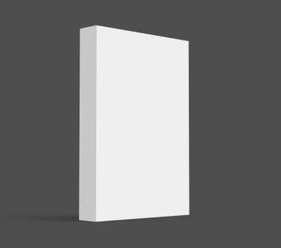 3D rendering hardcover book Stock Illustration