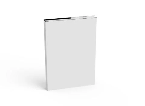 3D rendering hardcover book Illustrazione stock