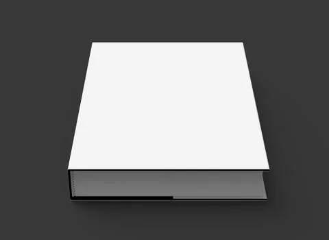 3D rendering hardcover book Stockillustratie