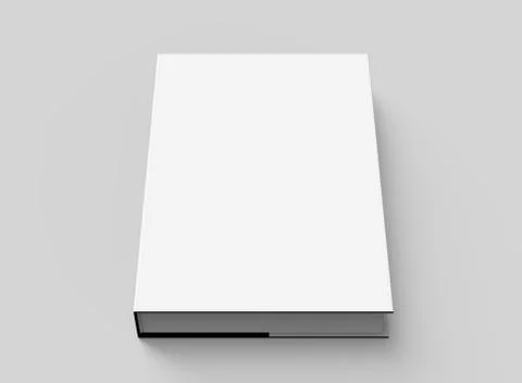 3D rendering hardcover book Stock Illustration