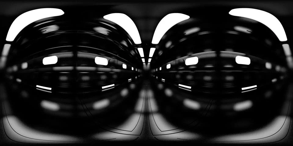 3d rendering hdr map environment Stock Illustration